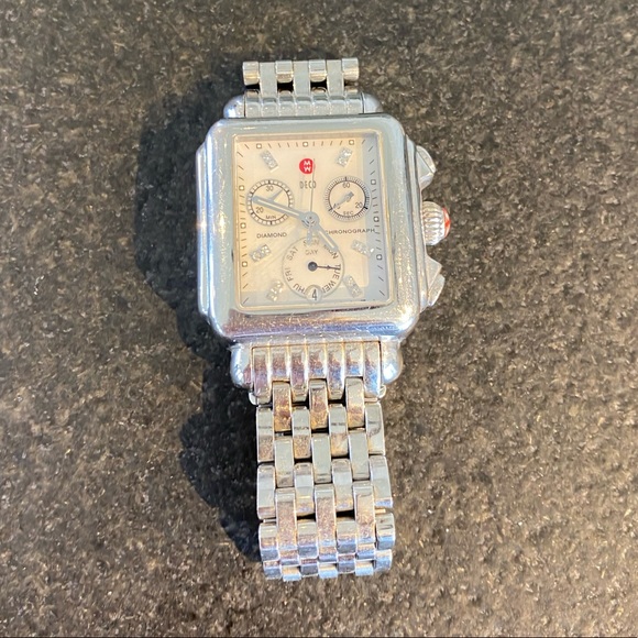 Michele Deco Diamond Dial Watch - One size - Picture 2 of 11